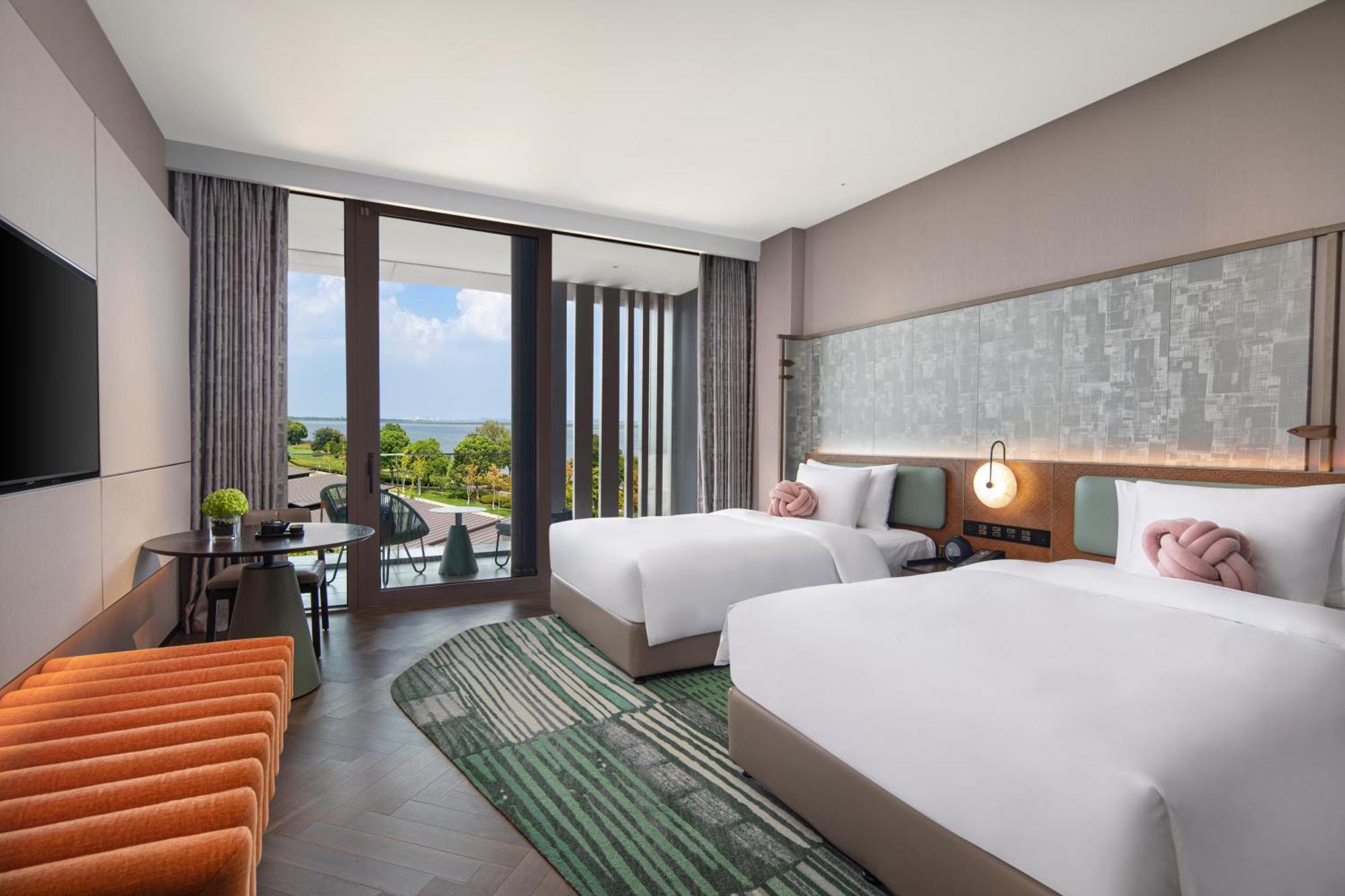 Hotel Indigo Suzhou Yangcheng Lake By Ihg Exterior foto